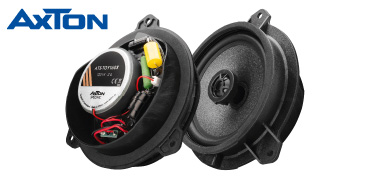 AXTON ATS-TOY160X – fahrzeugspezifisches 2-Wege Koaxial System für Toyota, Subaru, Lexus, 16,5 cm Plug & Play Auto Front Lautsprecher v